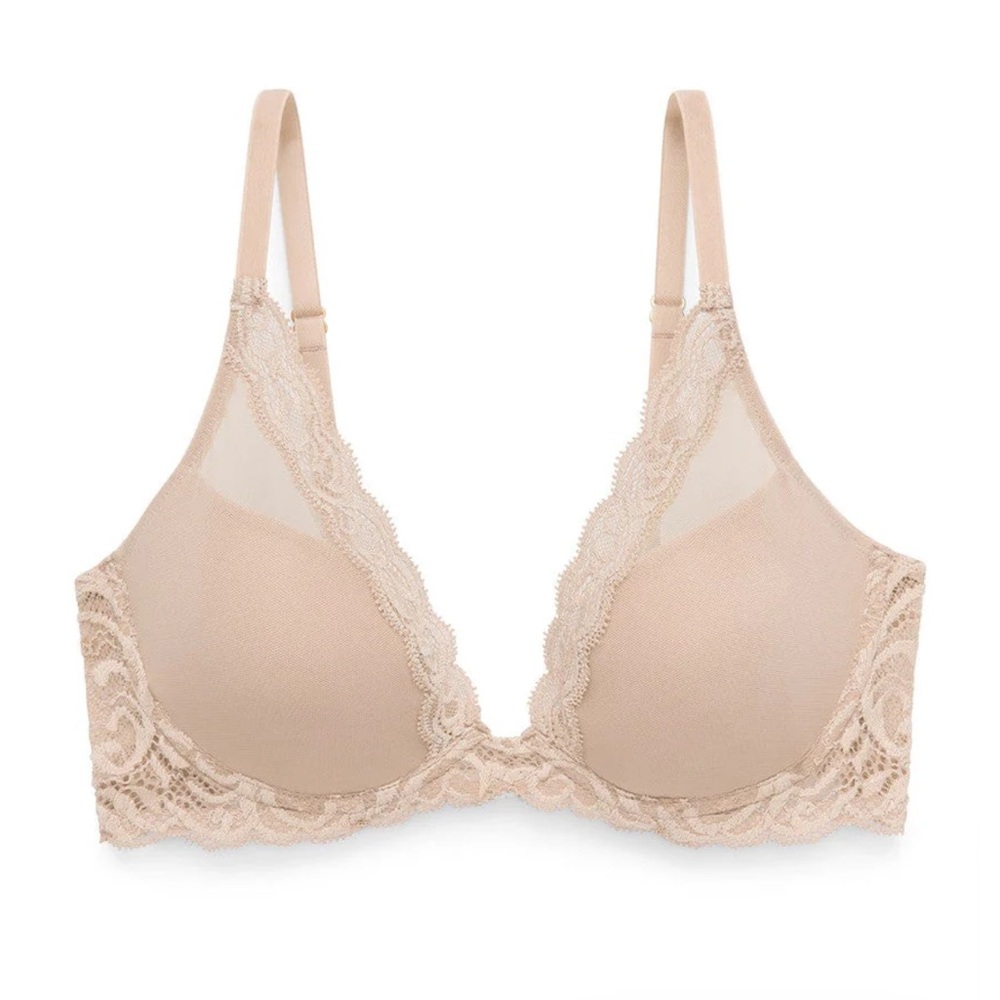 Natori feathers plunge t-shirt bra